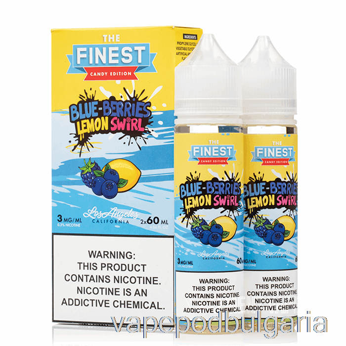 Vape Течности Blueberry Lemon Swirl - Fist Sweet & Sour - 100ml 0mg